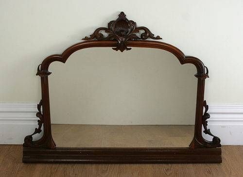 Antiques Atlas – Antique Victorian Carved Mahogany Mirror (c.1860) Regarding Antique Victorian Mirrors (Photo 5 of 20)
