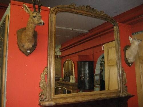 Antiques Atlas – Carved Wooden Overmantle Mirror With Wooden Overmantle Mirrors (View 6 of 30)