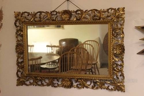 Antiques Atlas – Pair Of 19th Gilded Mirrors In Gilded Mirrors (Photo 12 of 20)