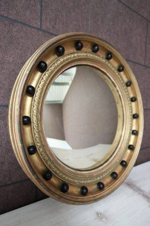 Antiques Atlas – Regency Antique Gilt Convex Mirror With Antique Convex Mirrors (View 15 of 20)