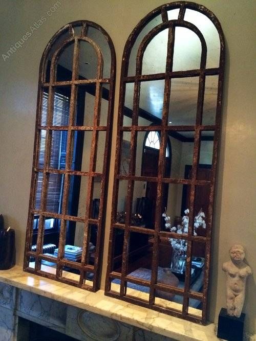 Antiques Atlas – Slim Arch Architectural Rustic Window Mirrors With Antique Arched Mirrors (View 4 of 20)