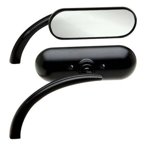 Arlen Ness Mini Oval Micro Mirror – Revzilla Regarding Black Oval Mirrors (Photo 23 of 30)