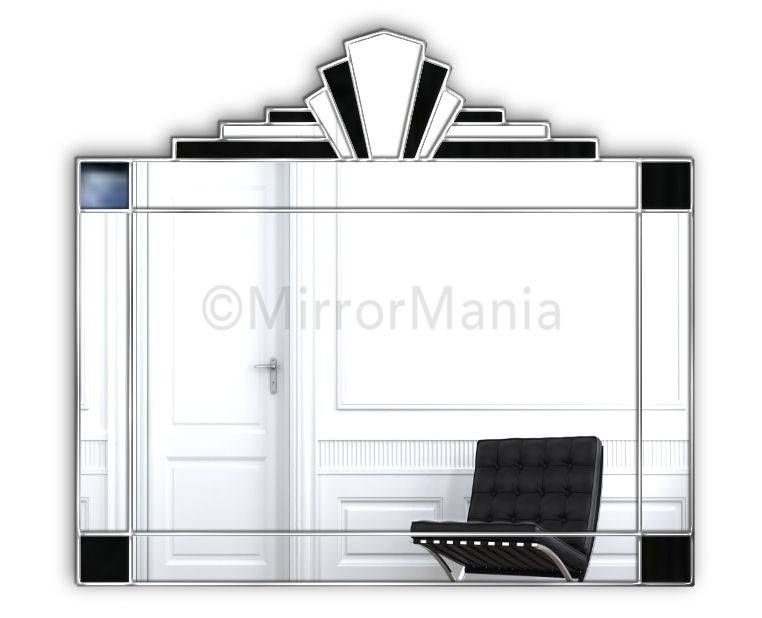 Art Deco Mirror. . Art Deco Mirror (View 4 of 30)