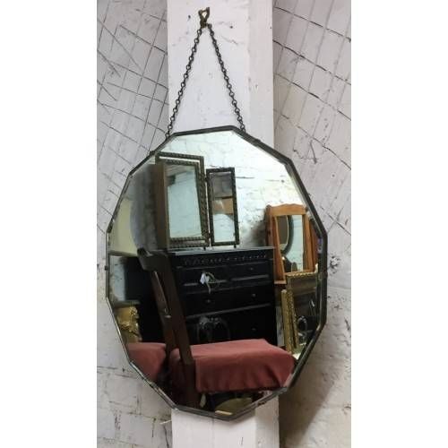 Art Deco Mirror Uk. Sunburst Mirror Clock. Morris Mirrors Ltd Art Within Vintage Bevelled Edge Mirrors (Photo 29 of 30)