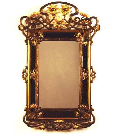 Art Nouveau Mirror | Inovodecor For Art Nouveau Mirrors (View 14 of 20)
