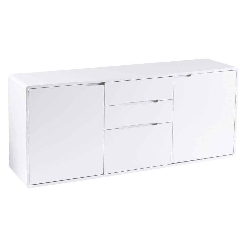 Basel Two Door Sideboard White – Dwell For Sideboard White Wood (View 14 of 20)