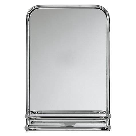 Bathroom Bathroom Mirrors Chrome On Bathroom With Regard To 4 Regarding Chrome Wall Mirrors (View 10 of 20)