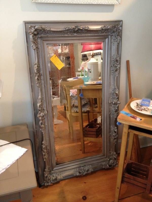 Beautiful Large Antique Mirror – Simply Vintage Of Cape Cod Throughout Oversized Antique Mirrors (Photo 12 of 30)