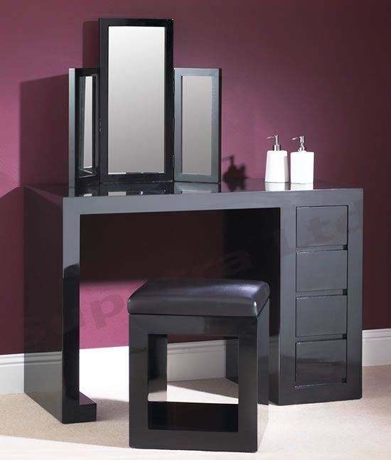 Bedroom Black Dressing Tables Australia Cheap For Sale Argos With Regarding Black Dressing Mirrors (View 19 of 20)