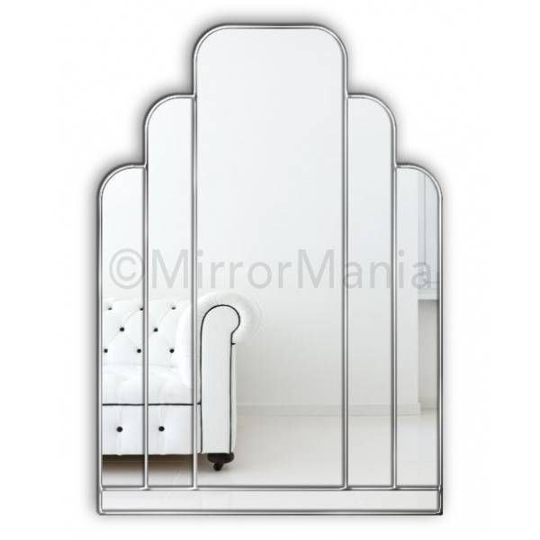 Bespoke Art Deco Mirrors | Mosaic Mirror | Custom Made Art Deco Mirror Within Deco Mirrors (Photo 15 of 30)