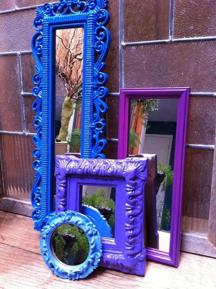 Best 10+ Purple Mirror Ideas On Pinterest | Purple Framed Mirrors Regarding Bright Coloured Mirrors (Photo 6 of 20)