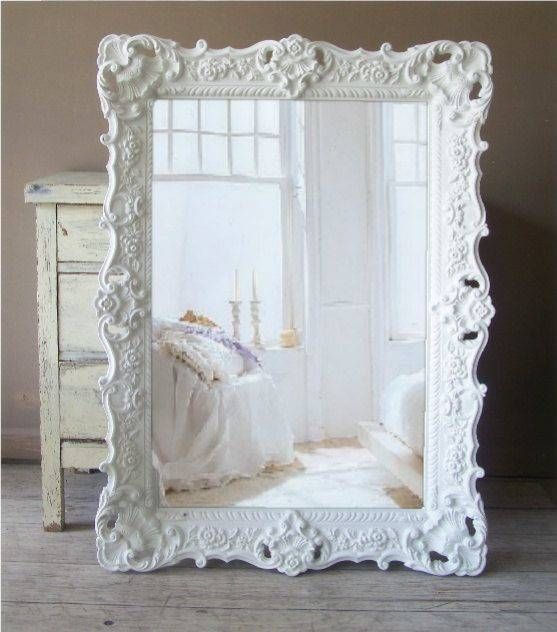 Best 10+ White Mirror Ideas On Pinterest | White Floor Mirror For Round Shabby Chic Mirrors (Photo 22 of 30)
