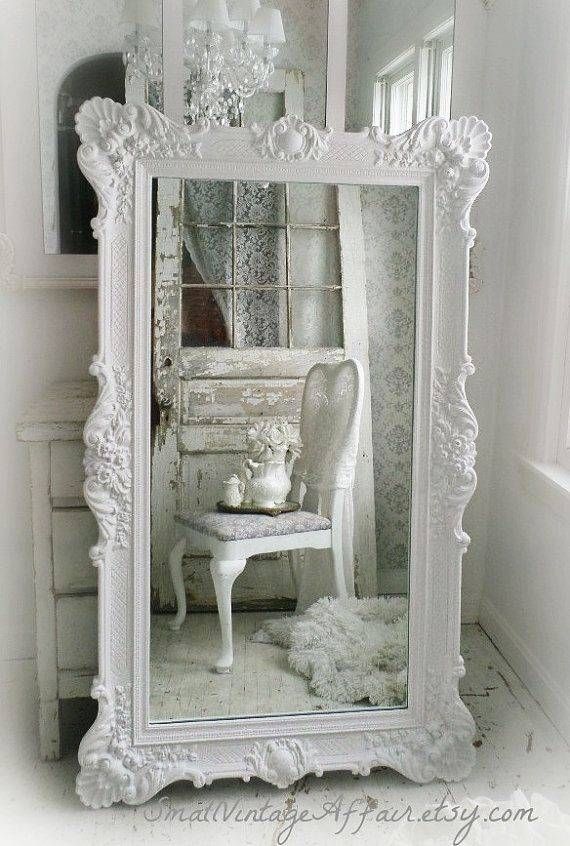 Best 10+ White Mirror Ideas On Pinterest | White Floor Mirror In Cheap Shabby Chic Mirrors (Photo 5 of 30)