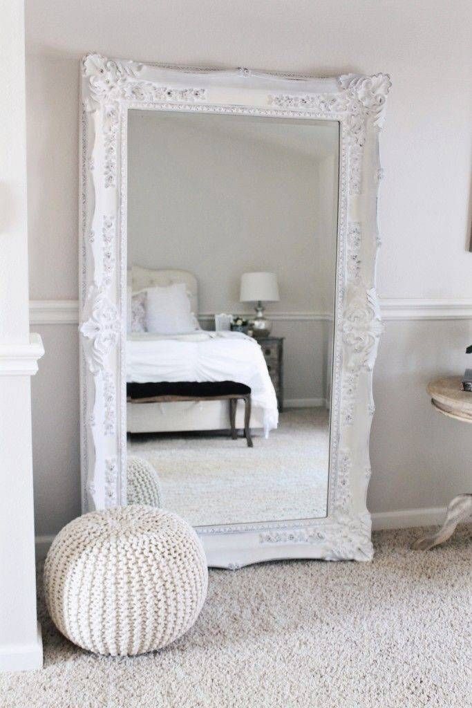 Best 10+ White Mirror Ideas On Pinterest | White Floor Mirror Intended For White Baroque Floor Mirrors (View 3 of 20)