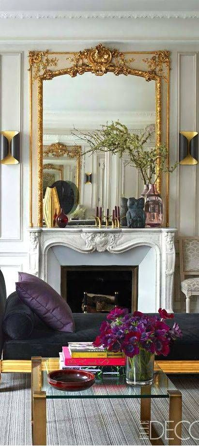 Best 20+ Gold Framed Mirror Ideas On Pinterest | Mirror Gallery For Gold Mantle Mirrors (View 28 of 30)