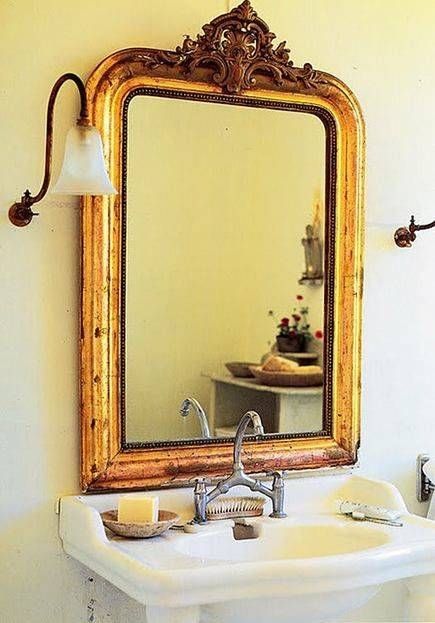 Best 20+ Gold Mirrors Ideas On Pinterest | Mirror Wall Collage For Antique Gold Mirrors (Photo 6 of 20)