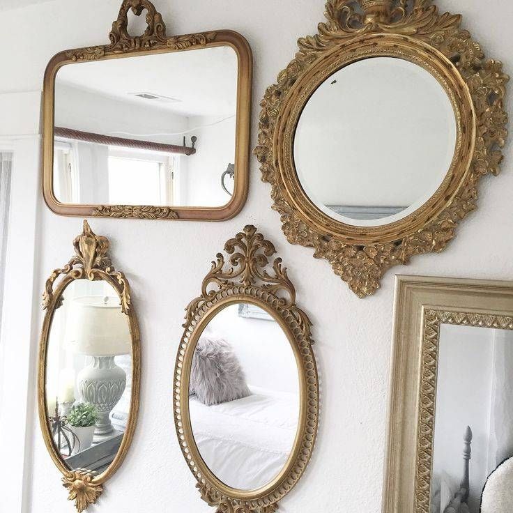 Best 20+ Gold Mirrors Ideas On Pinterest | Mirror Wall Collage For Antique Gold Mirrors (View 3 of 20)