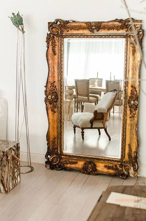 Best 20+ Gold Mirrors Ideas On Pinterest | Mirror Wall Collage For Antique Mirrors Vintage Mirrors (View 4 of 20)