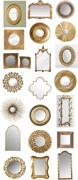 Best 20+ Gold Mirrors Ideas On Pinterest | Mirror Wall Collage With Pretty Mirrors For Walls (Photo 21 of 30)