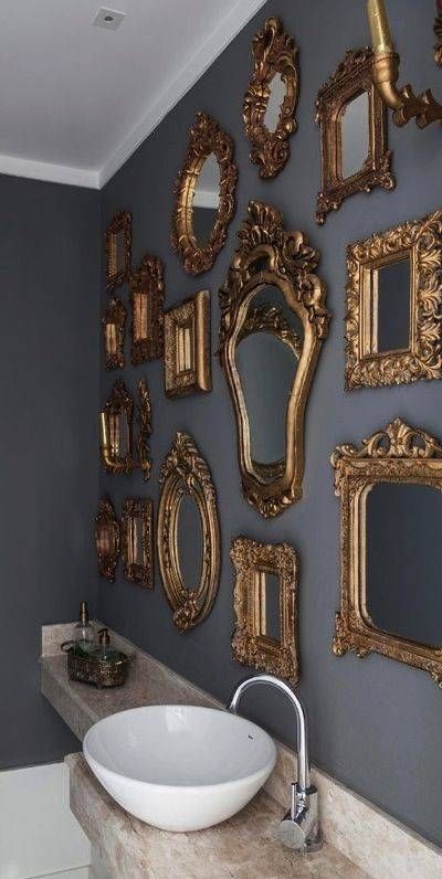 Best 20+ Gold Mirrors Ideas On Pinterest | Mirror Wall Collage Within Antique Gold Mirrors (Photo 18 of 20)