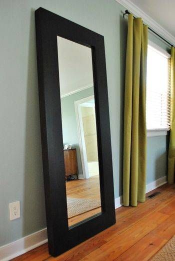 Best 20+ Large Floor Mirrors Ideas On Pinterest | Floor Mirrors Regarding Black Floor Standing Mirrors (Photo 7 of 30)