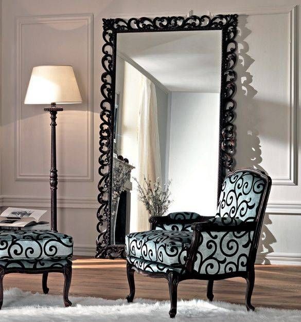 Best 20+ Large Floor Mirrors Ideas On Pinterest | Floor Mirrors With Large Black Ornate Mirrors (Photo 13 of 30)
