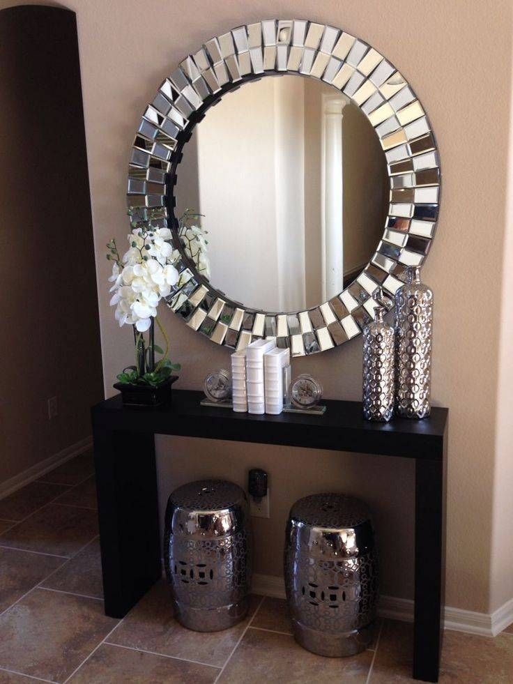 Best 20+ Large Round Mirror Ideas On Pinterest | Large Hallway Throughout Long Mirrors For Hallway (Photo 22 of 30)