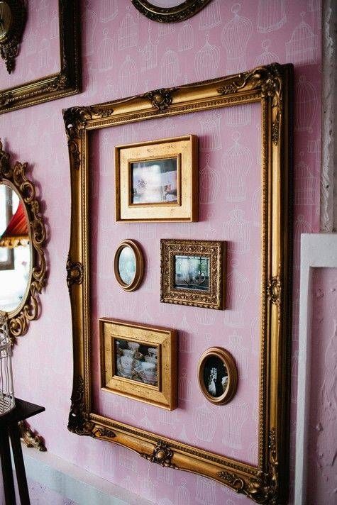 Best 20+ Vintage Frames Ideas On Pinterest | Painted Picture With Regard To Old Fashioned Wall Mirrors (Photo 16 of 30)