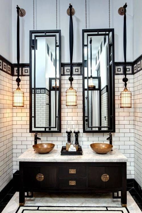 Best 25+ Art Deco Bathroom Ideas On Pinterest | Art Deco Home, Art Inside Art Deco Style Bathroom Mirrors (Photo 8 of 20)