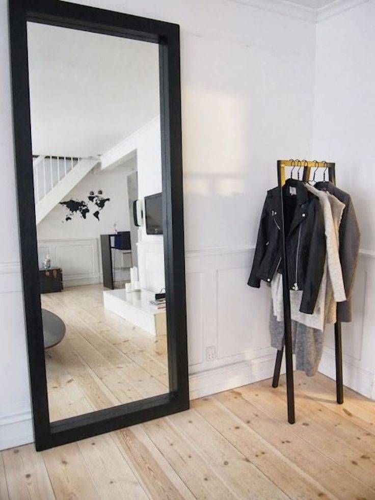 Best 25+ Black Full Length Mirrors Ideas Only On Pinterest Pertaining To Huge Full Length Mirrors (Photo 7 of 20)