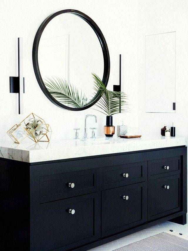 Best 25+ Black Round Mirror Ideas On Pinterest | Small Hall, Small Pertaining To Black Circle Mirrors (View 5 of 20)