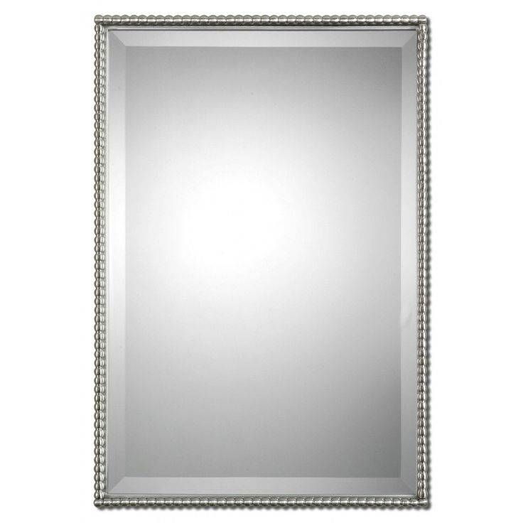 Best 25+ Brushed Nickel Mirror Ideas On Pinterest | White Vanity Inside Chrome Framed Mirrors (Photo 22 of 30)