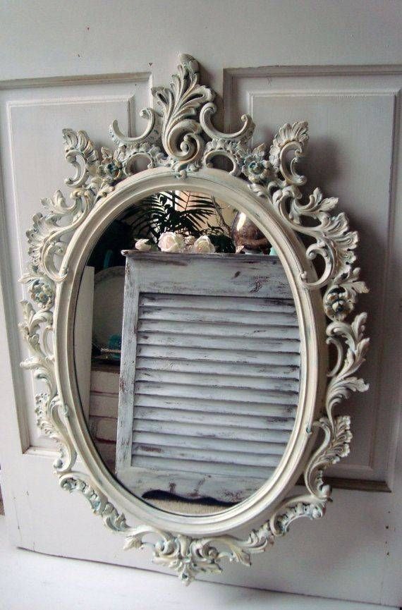 Best 25+ Distressed Mirror Ideas On Pinterest | Antiqued Mirror Regarding Old French Mirrors (View 4 of 20)