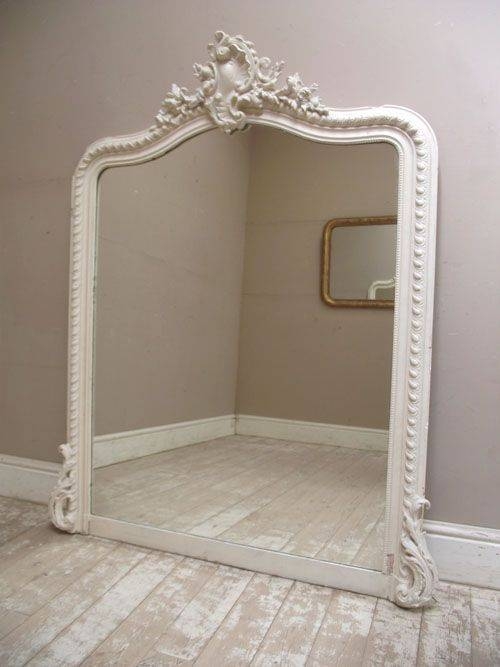 Featured Photo of 2024 Latest Large White French Mirrors