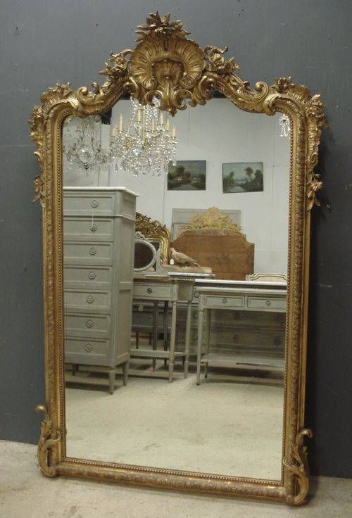 Best 25+ French Mirror Ideas On Pinterest | Antique Mirrors With Regard To Oversized Antique Mirrors (Photo 14 of 30)