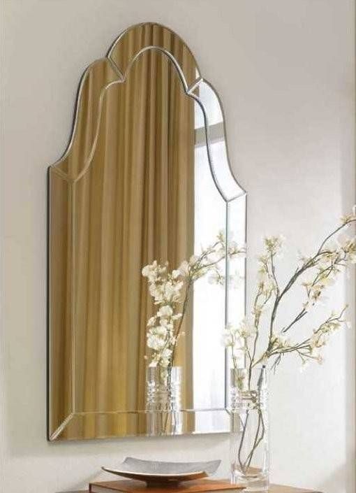Best 25+ Large Frameless Mirrors Ideas On Pinterest | Floating Intended For Frameless Arched Mirrors (Photo 3 of 20)