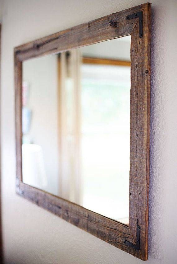 Best 25+ Large Wall Mirrors Ideas On Pinterest | Wall Mirrors For Wall Mirrors Without Frame (Photo 14 of 30)