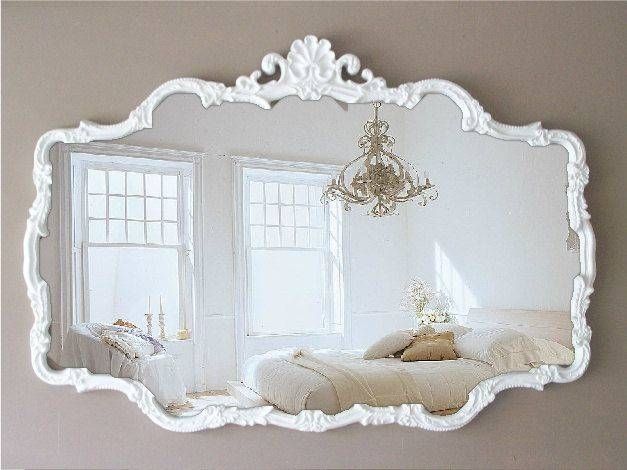 Best 25+ Large White Mirror Ideas Only On Pinterest | White Mirror With Chic Mirrors (Photo 6 of 30)