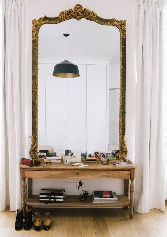 Best 25+ Oversized Mirror Ideas On Pinterest | Large Hallway Within Oversized Antique Mirrors (Photo 15 of 30)