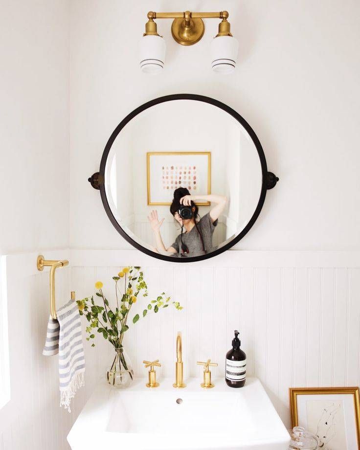 Best 25+ Round Bathroom Mirror Ideas On Pinterest | Minimal Regarding Retro Bathroom Mirrors (Photo 16 of 20)