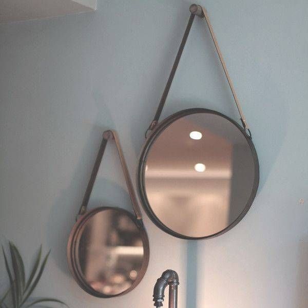 Best 25+ Round Wall Mirror Ideas On Pinterest | Large Round Wall In Wall Leather Mirrors (View 25 of 30)