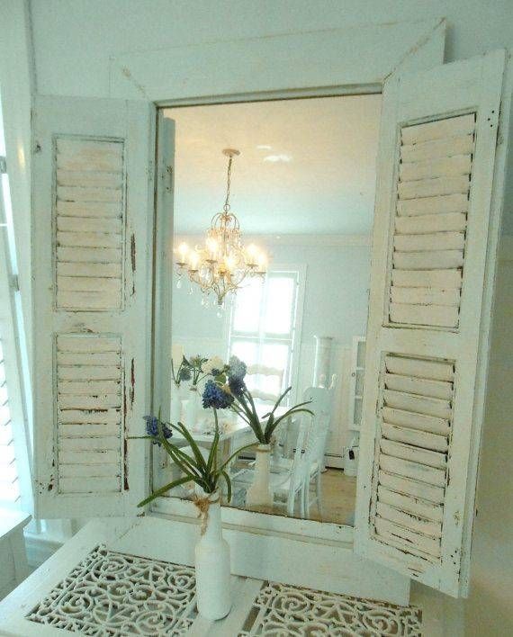 Best 25+ Shabby Chic Mirror Ideas On Pinterest | Shaby Chic Intended For Shabby Chic White Distressed Mirrors (Photo 2 of 30)