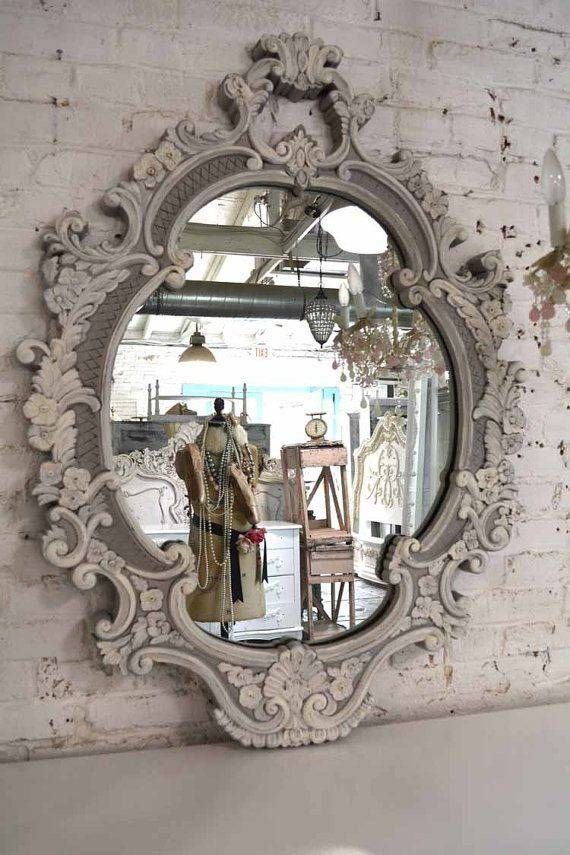 Best 25+ Shabby Chic Mirror Ideas On Pinterest | Shaby Chic Pertaining To Where To Buy Vintage Mirrors (View 21 of 30)