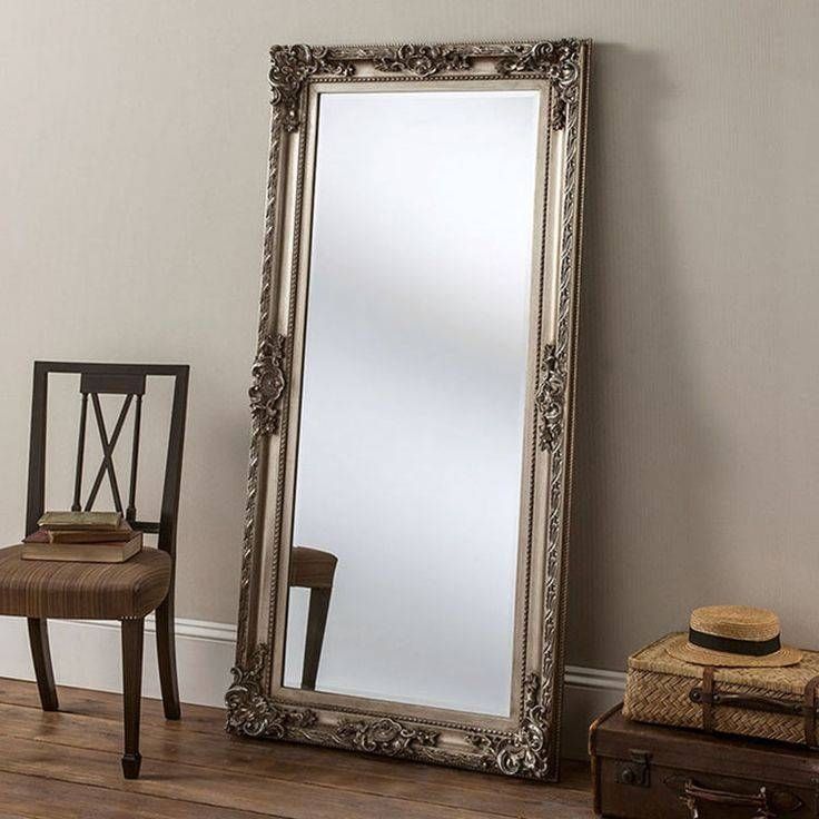 Best 25+ Silver Framed Mirror Ideas On Pinterest | Large Floor Intended For Ornate Leaner Mirrors (Photo 24 of 30)