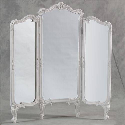 Best 25+ Tri Fold Mirror Ideas On Pinterest | Dressing Room Mirror Inside Antique Long Mirrors (Photo 6 of 20)