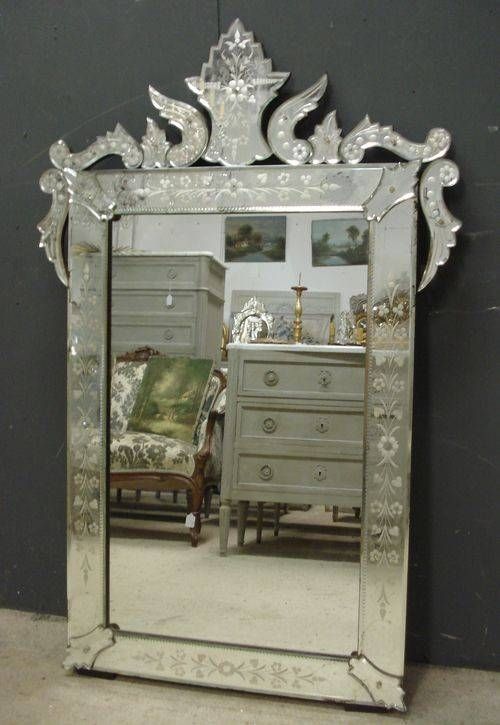 Best 25+ Venetian Mirrors Ideas On Pinterest | Elegant Glam Powder For Long Antique Mirrors (Photo 28 of 30)