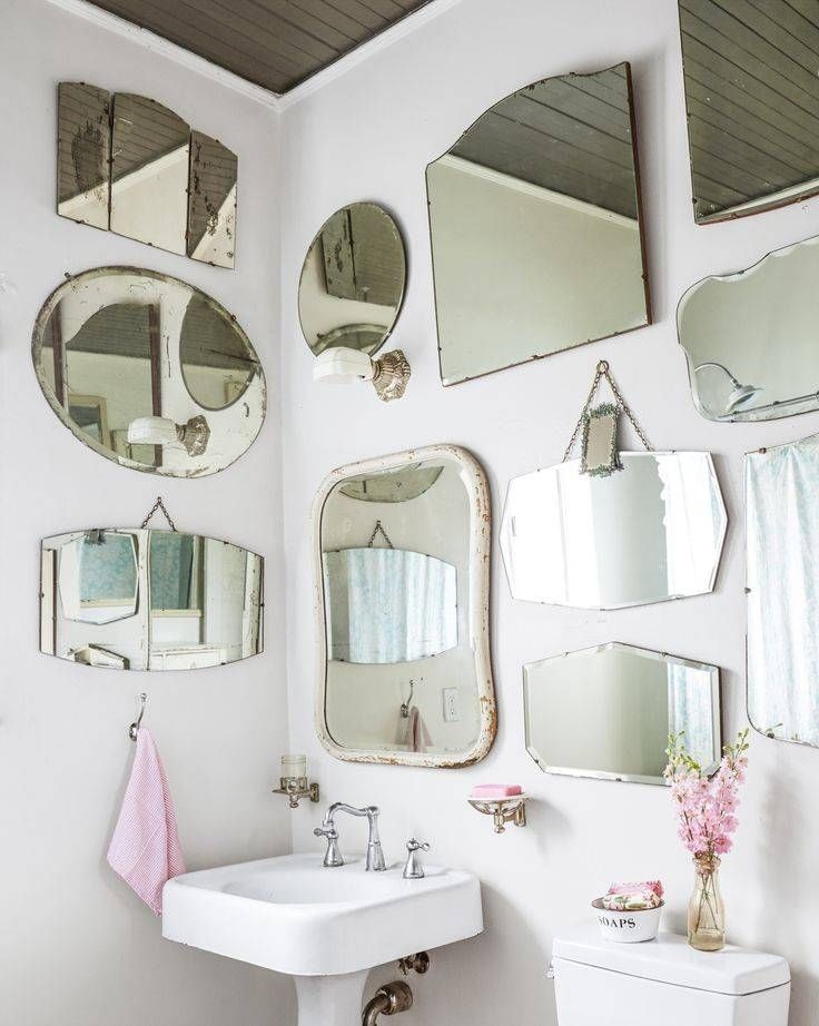 Best 25+ Vintage Bathroom Mirrors Ideas On Pinterest | Basement Regarding Large Pink Mirrors (Photo 27 of 30)