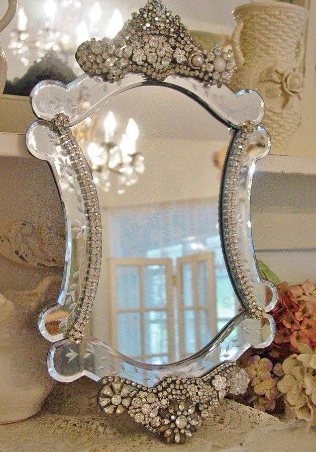 Best 25+ Vintage Mirrors Ideas On Pinterest | Beautiful Mirrors Regarding Old Style Mirrors (Photo 6 of 30)