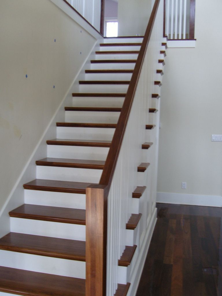 Best Hardwood Stair Treads Latest Door Stair Design In Stair Protectors Wooden Stairs (View 19 of 20)