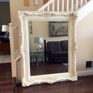 Best Ornate Shabby Chic White Mirror Products On Wanelo Regarding Mirrors Shabby Chic (View 20 of 20)